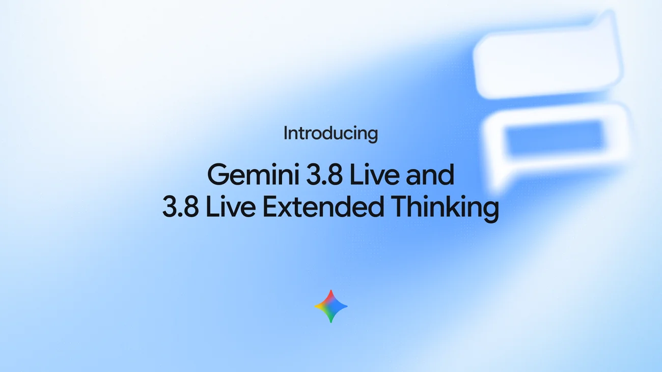 Google、対話特化の音声AI「Gemini 3.8 Live」発表、97言語をリアルタイム切り替え