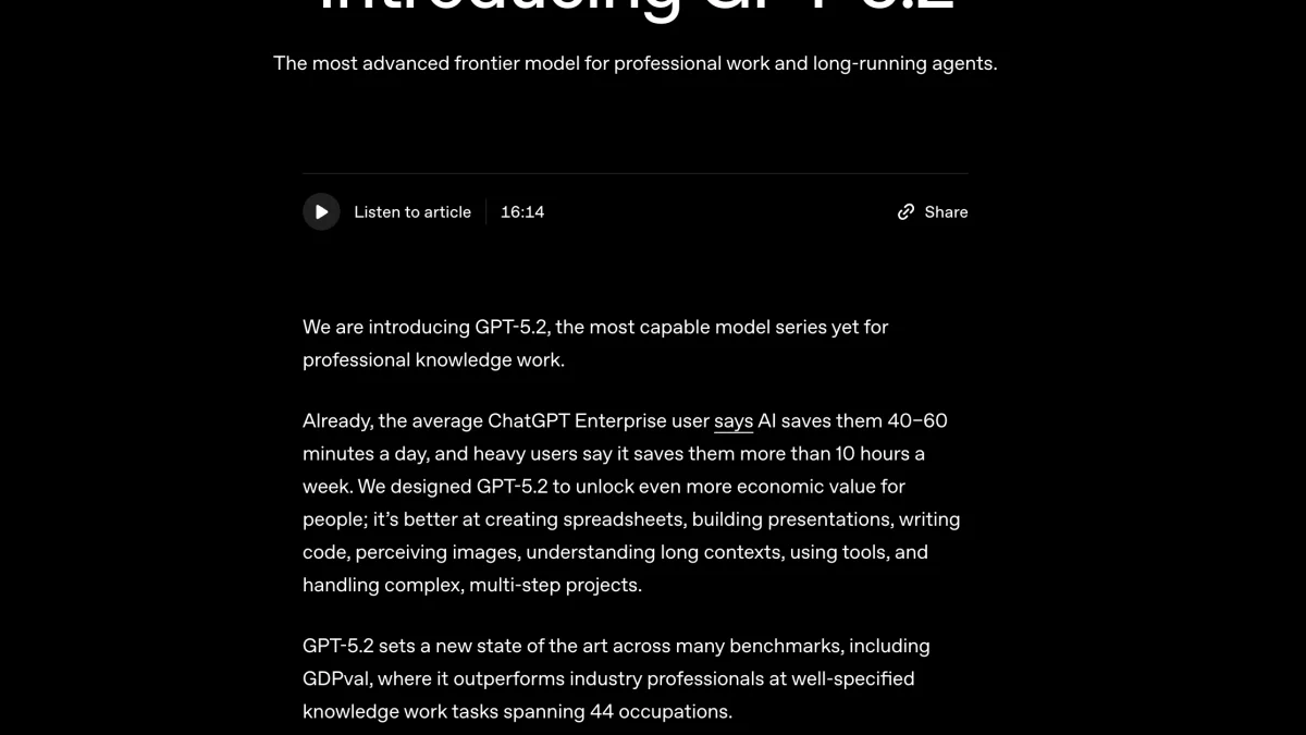 GPT-5.2徹底解説：何が変わった？Gemini 3 Proとどう違う？